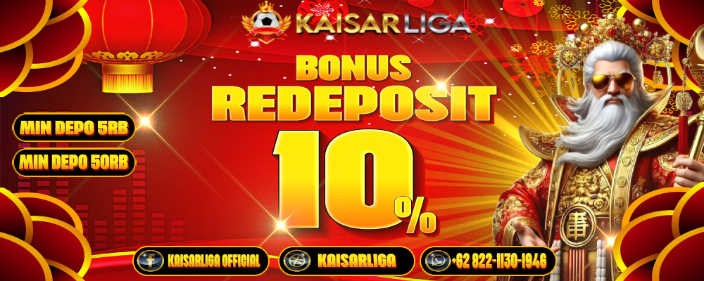 BONUS REDEPOSIT 10%